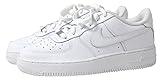 Nike Air Force 1 '07 - Zapatillas deportivas para hombre, Blanco, 43 EU