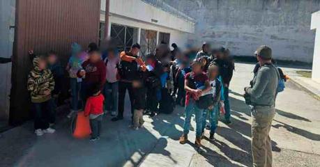 Rescate de 123 Migrantes en Matehuala: Una Operación Coordinada por el INM y la Fiscalía