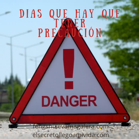 Días Peligro Noviembre 2023