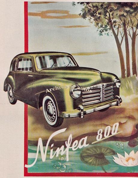 OPES Ninfea 800, un raro automóvil italiano del año 1948 OPES Ninfea 800, un raro automóvil italiano del año 1948