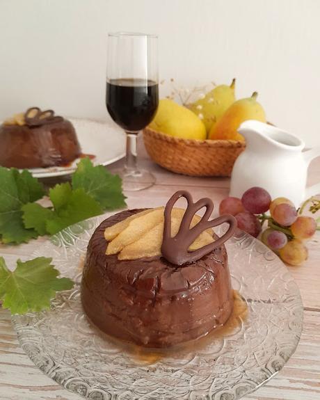 Semifrío de chocolate y pera al Pedro Ximénez & mi paso por la X edición de Copa Jerez Semifrío de chocolate y pera al Pedro Ximénez & mi paso por la X edición de Copa Jerez