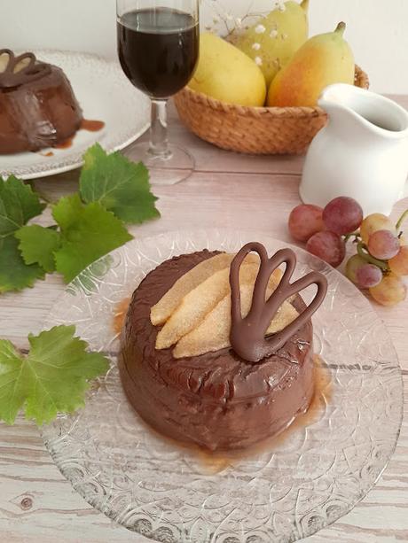 Semifrío de chocolate y pera al Pedro Ximénez & mi paso por la X edición de Copa Jerez Semifrío de chocolate y pera al Pedro Ximénez & mi paso por la X edición de Copa Jerez