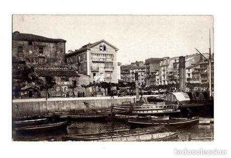 Santander 1886:Muelle de Anaos