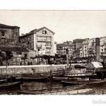 Santander 1886:Muelle de Anaos