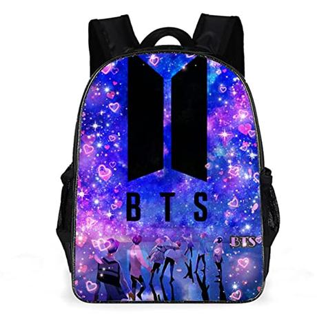 APOH BTS Mochila escolar Bangtan Boys Mochila infantil Kim Jin J-Hope 3d impresión Mochilas para fans gran capacidad Adolescentes Daypacks 20L, Bts5