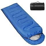 OMEFSEI Saco de Dormir Invierno, 1.3kg Sleeping Bag Saco de Dormir Adulto Ultraligero y Compacto, Sacos de Dormir Montaña Ligeros