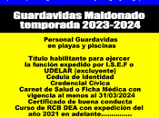 Guardavidas Maldonado temporada 2023-2024