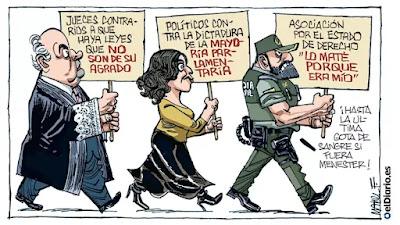 La derecha quema las calles. Una semana de protestas en Ferraz (muchas de ellas, violentas), contra la amnistía del PSOE.