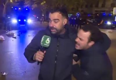 La derecha quema las calles. Una semana de protestas en Ferraz (muchas de ellas, violentas), contra la amnistía del PSOE.