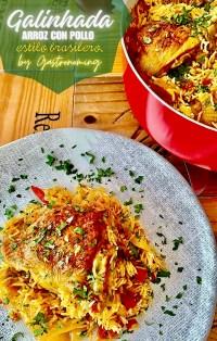 Galinhada, arroz con pollo (estilo brasilero)