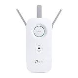 TP-Link RE550 - Mesh Repetidor AC1900 , WiFi doble banda, 1300Mbps/en 5GHz + 600Mbps/en 2.4GHz, amplificador WiFi, control de APP, compatible con todos los dispositivos WiFi, Cranberry
