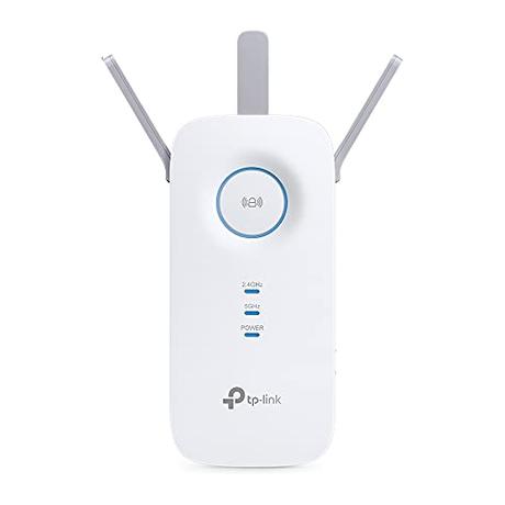 TP-Link RE550 - Mesh Repetidor AC1900 , WiFi doble banda, 1300Mbps/en 5GHz + 600Mbps/en 2.4GHz, amplificador WiFi, control de APP, compatible con todos los dispositivos WiFi, Cranberry