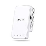 Repetidor WiFi RE330 de TP-Link, amplificador AC1200, extensor de hasta 120 m2, potente repetidor con puerto Ethernet, compatible con todas las cajas de Internet