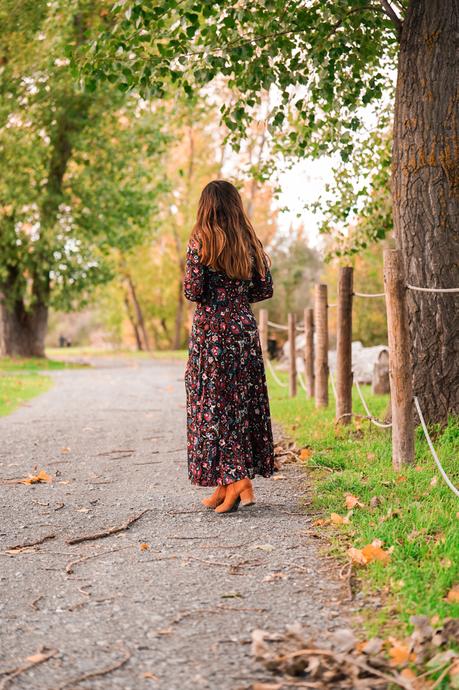 Midi autumnal dress