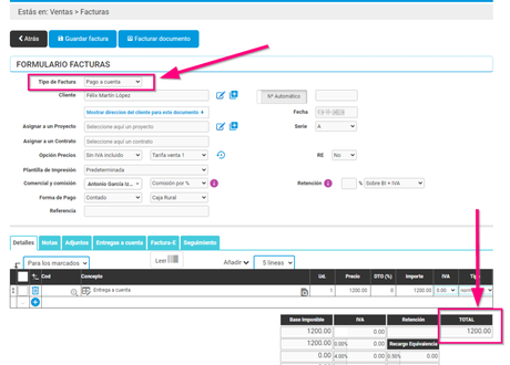 Cómo liquidar una entrega a cuenta de forma sencilla y efectiva en tu Software ERP Cómo liquidar una entrega a cuenta de forma sencilla y efectiva en tu Software ERP