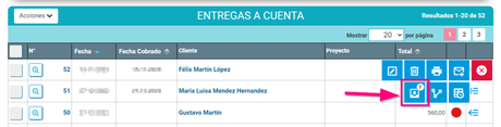 Generar factura desde una entrega a cuenta en Cloud Gestion Generar factura desde una entrega a cuenta en Cloud Gestion