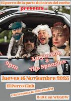 Concierto de Amyjo Doh & The Spangles en El perro de la parte de atrás del coche