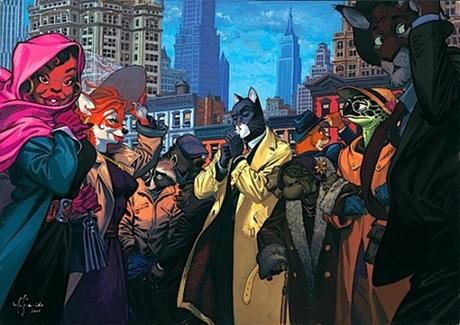 BLACKSAD. CINE NEGRO EN VIÑETAS BLACKSAD. CINE NEGRO EN VIÑETAS