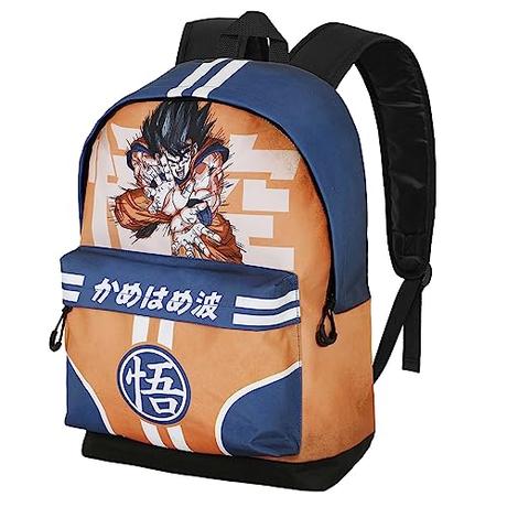 Dragon Ball (Bola de Dragón) Kamehameha-Mochila HS FAN 2.0, Naranja, 30 x 41 cm, Capacidad 22 L