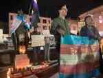 Comunidad LGBTI+ en SLP realiza memorial y exigen justicia por la Muerte de Ociel Baena Saucedo,