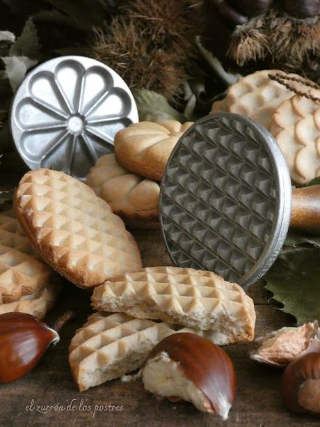 Galletas de Castaña con Estampadores