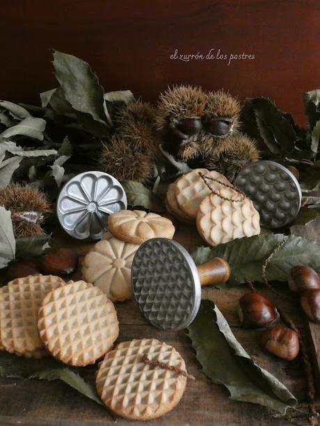 Galletas de Castaña con Estampadores