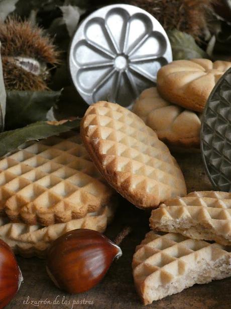 Galletas de Castaña con Estampadores