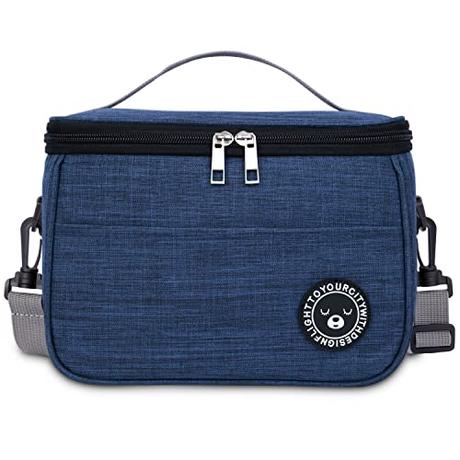 BALIGO Bolsa Termica Porta Alimentos 6.4L, Bolsa Comida Trabajo, Bolsa Porta Alimentos, Bolsa Isotermica Porta Alimentos, Bolsa Termica Comida Trabajo, Lunch Bag Oficina Viaje Picnic