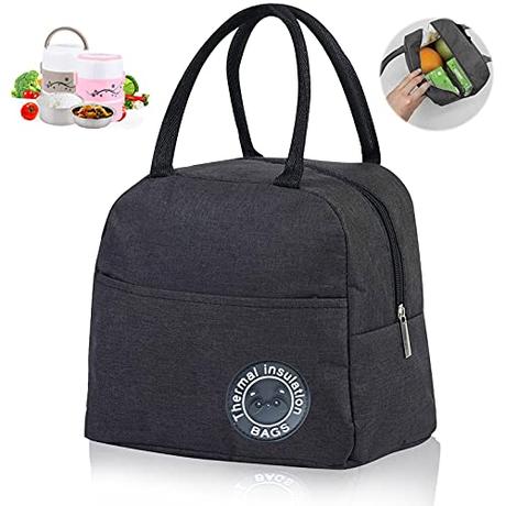 SHOWHEEL Bolsa del Almuerzo, 6L Bolsa de Almuerzo Térmica Impermeable, Nevera Portatil Pequeña,Bolsa isotérmica Pequeña,Hermética Lunch Bag Comida Nevera,para Exteriores Picnic Colegio Trabajo