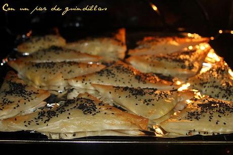 Empanadillas de calabacín y queso