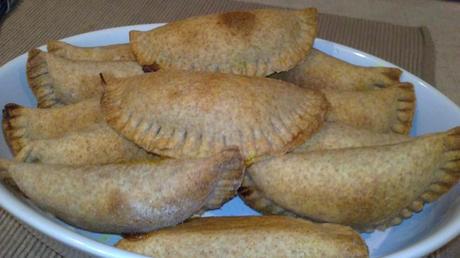 Empanadillas con verduritas y cúrcuma de Violant (Badalona), seguidora de la Nutrición MacrobiotiVa.