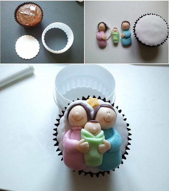 PAP Mini Belém para decorar cupcakes o galletas