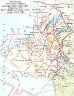 Manstein detiene la ofensiva sobre Sebastopol - 31/12/1941.