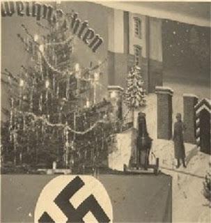 El Reichsminister Goebbels felicita las fiestas a todos los Nacional Socialistas y hombres de bien del mundo - 24/12/1941.