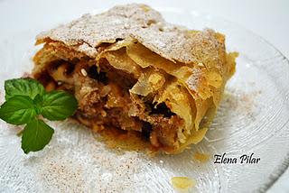 Strüdel de Manzana con Pasas y Nueces