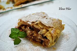 Strüdel de Manzana con Pasas y Nueces