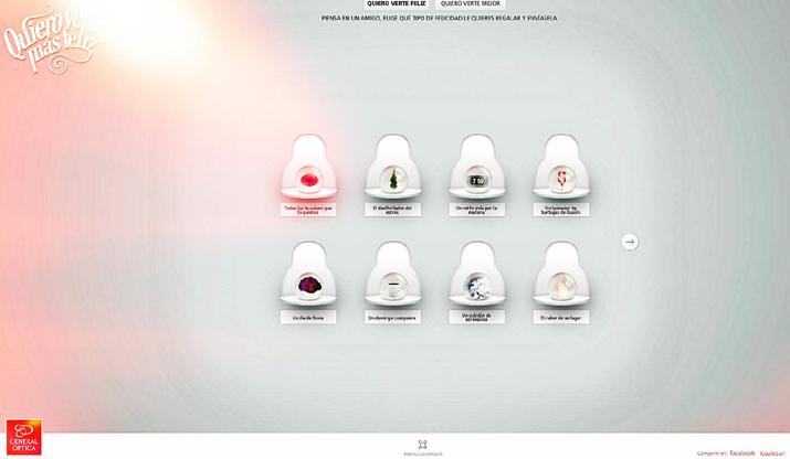 Quiero verte más feliz...