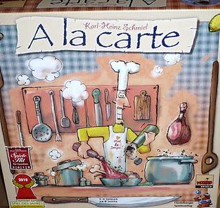 A la carte un juego para grandes cocineros