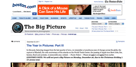 “Las Páginas Que Más Utilicé Durante el 2011″ (Recomendación) Soy aficionado a la Fotografía, por eso es imposible no encontrar la inspiración en las distintas galerías que ofrece