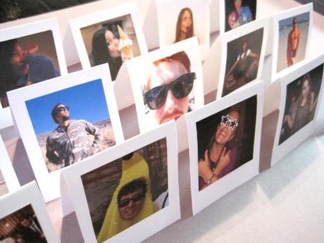 Diy: Fotos Polaroid para indicar dónde se sienta cada invitado