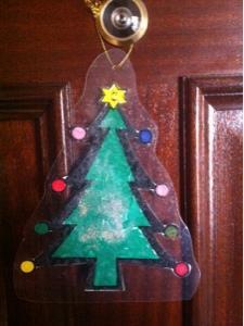 ADORNO NAVIDEÑO PARA EL ÁRBOL O LA PUERTA