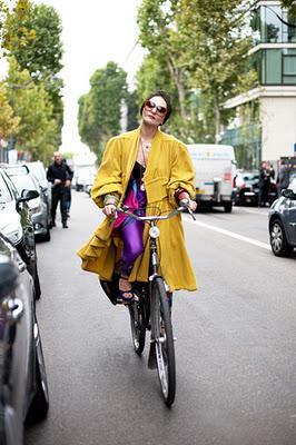 La moda va en bicicleta