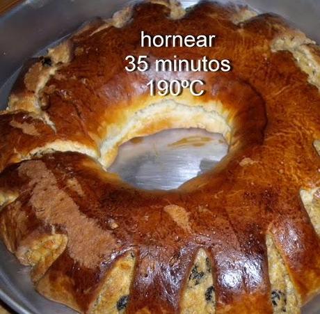 Rosca rellena Hna Bernarda