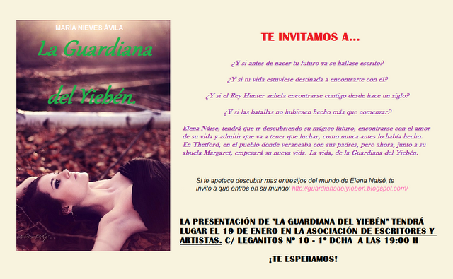 Presentación de La guardiana del Yiebén