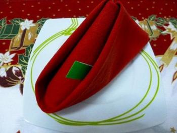 Servilletas con mensaje para recibir el Año Nuevo