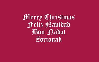 ¡Feliz y Terrorífica Navidad!