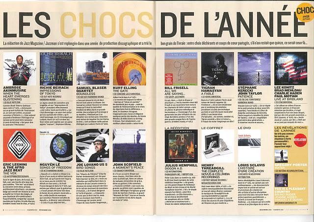 Jazz Magazine/Jazzman Mejores discos año 2011-CHOC