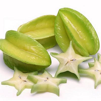 Frutas exóticas y bellas - Star Fruit