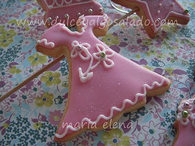 Galletas decoradas....kit para una princesa!!