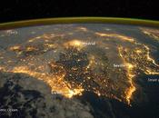 Imagen NASA: Peninsula Iberica, 'fiesta luces'